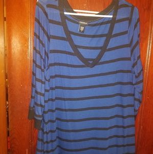 Torrid long sleeve tunic